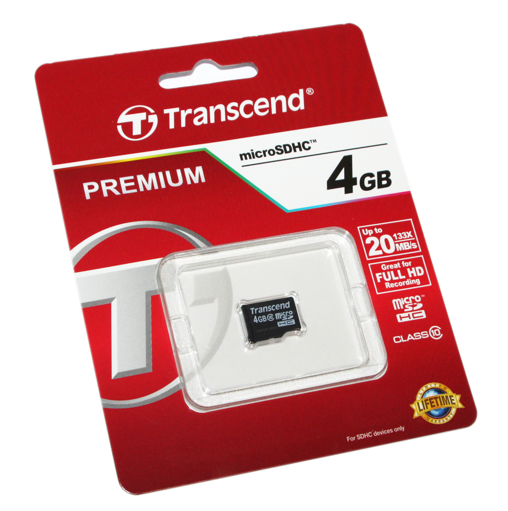 Карта памяти transcend microsd transcend